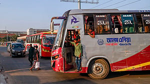 Few passengers for long-route buses