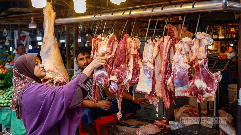 Dec 4: Beef prices fall suddenly in Dhaka. 