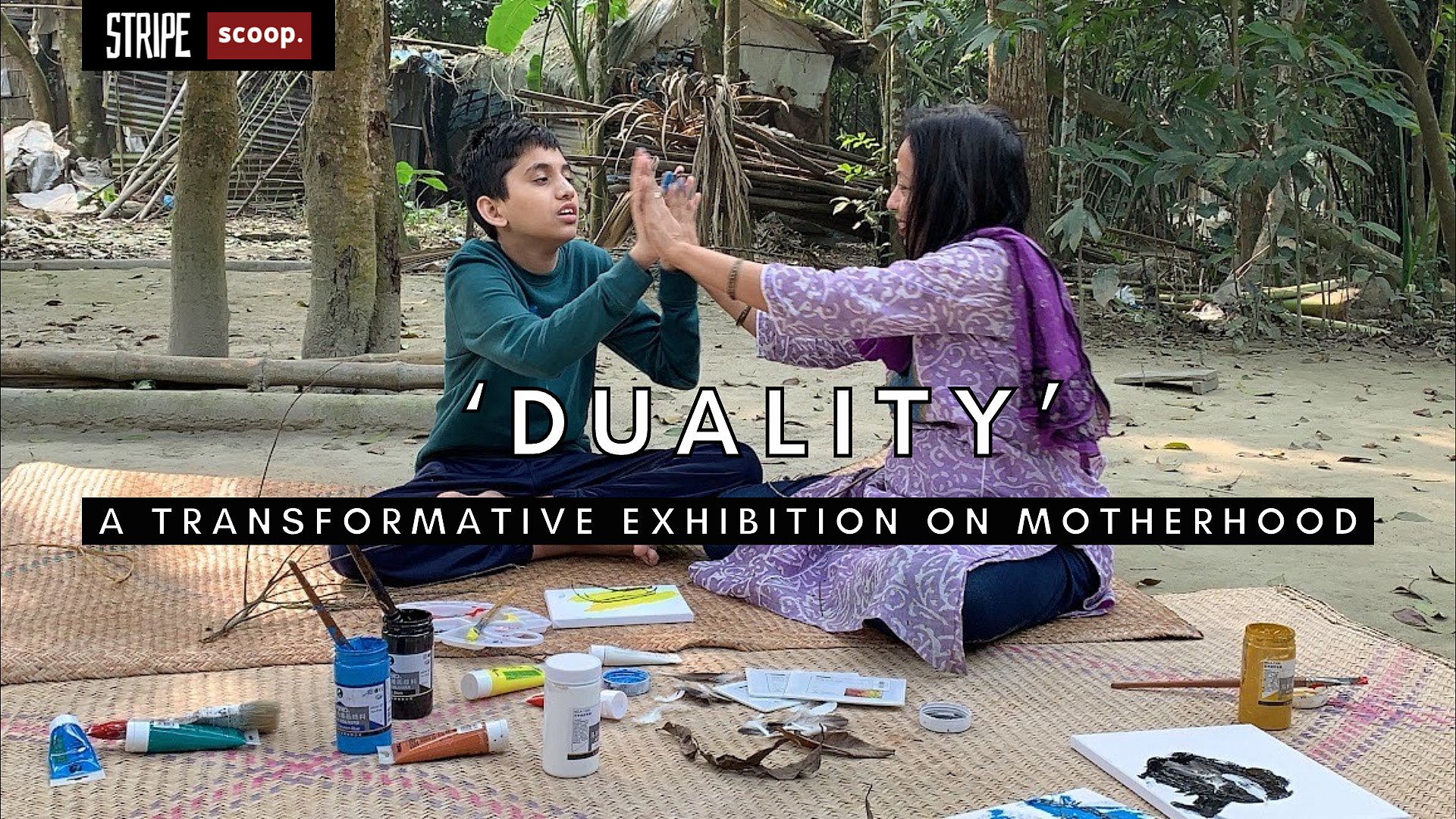 'Duality', a transformative art exhibition on motherhood in Dhaka's Lalmatia