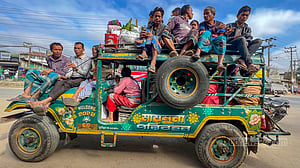 Chander Gari, the unusual transport of the hill tracts