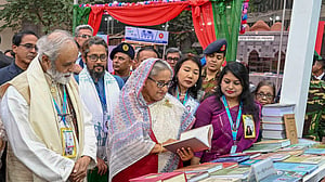 PM tours book fair after inauguration