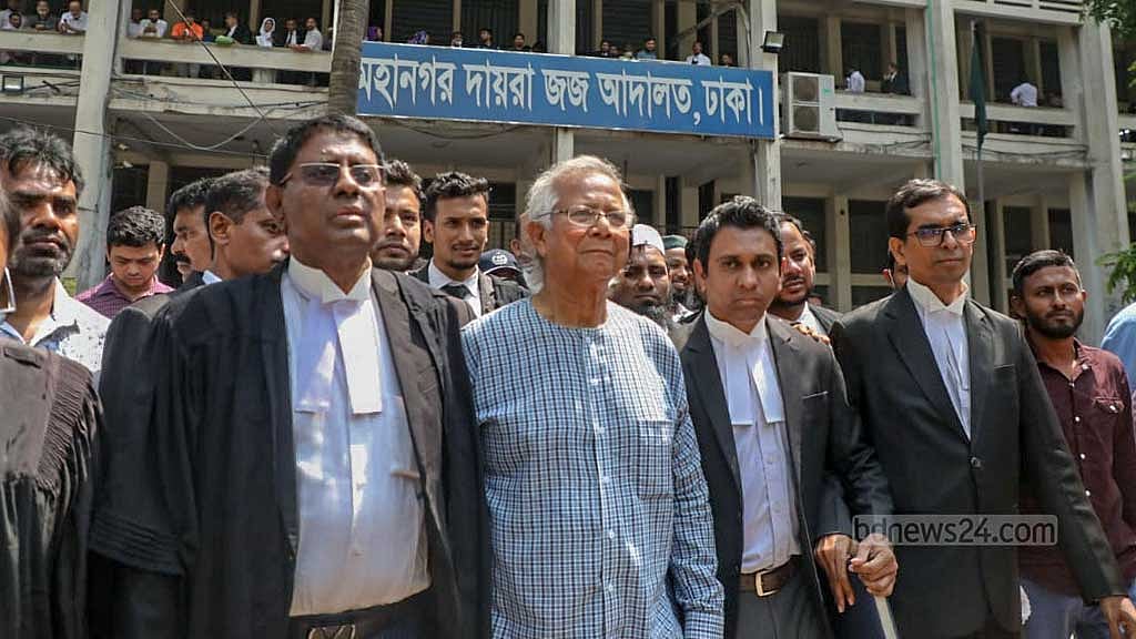 Nobel laureate Yunus sees rule of law absent after conviction for labour law breach