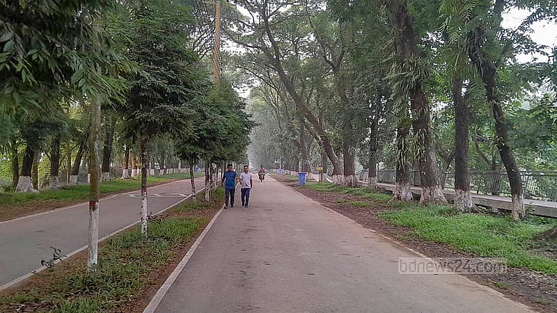 The ‘Kiloroad’ has become a major attraction, for tourists as well as students.