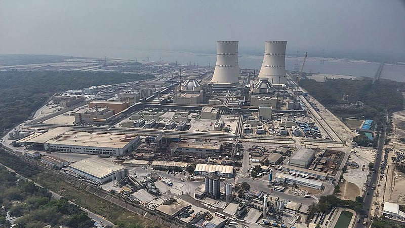The complex of Bangladesh’s first nuclear power plant covers an area of about 260 acres in Pabna’s Rooppur. Photo: Rosatom