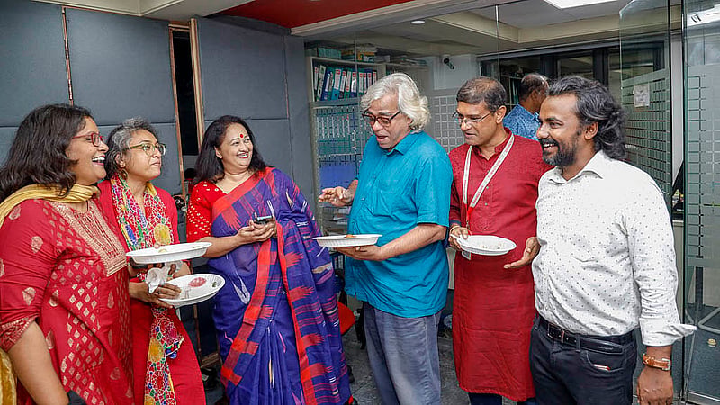 The anniversary event turned into a reunion of current and former colleagues on Wednesday, Oct 23. 2024