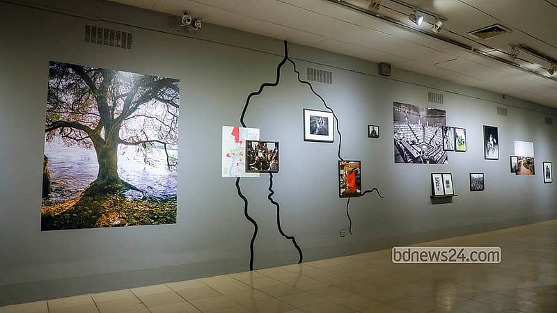 The 16-day international photography festival Chobi Mela begins at the National Art Gallery Auditorium of the Bangladesh Shilpakala Academy, jointly organised by Drik Picture Library and Pathshala. Photo: Abdullah al Momin