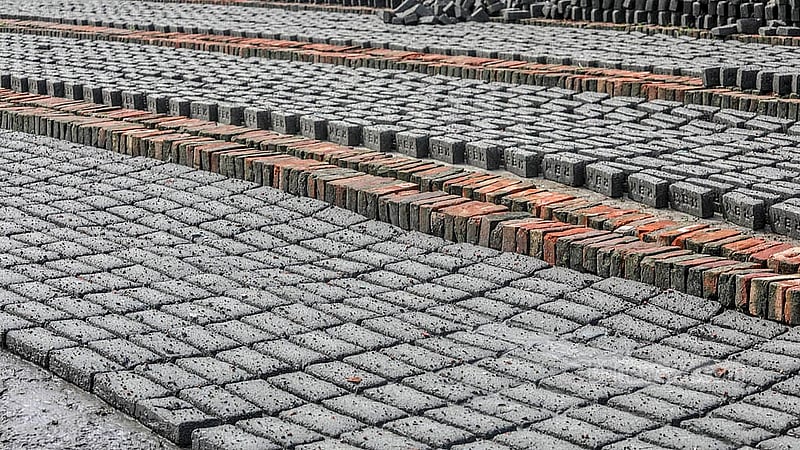 A rain-damaged raw brick from a kiln in Jajira, South Keraniganj. Photo: Abdullah Al Momin