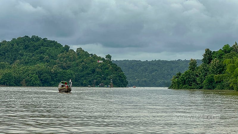 A hill in Barkal Upazila on the banks of Rangamati’s Kaptai Lake. Photo: Samir Mallik