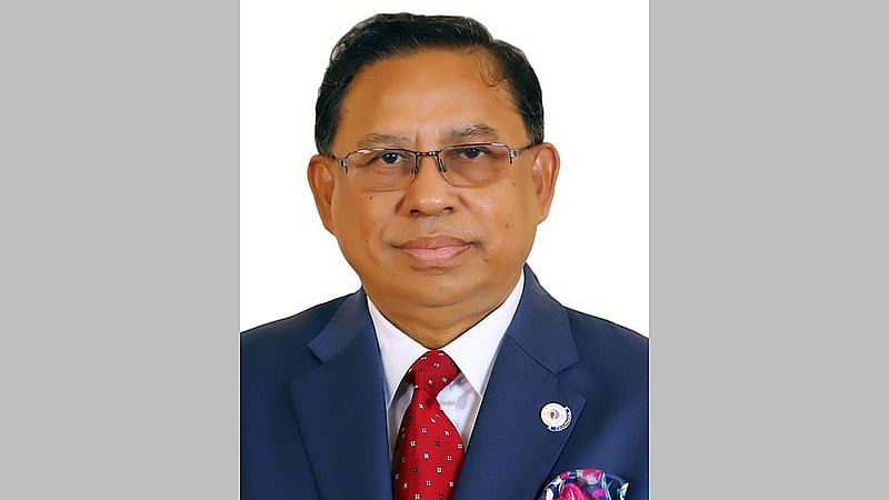 Businessman Mujibur Rahman Mridha, who has been elected as the secretary general of the Gulshan Society.