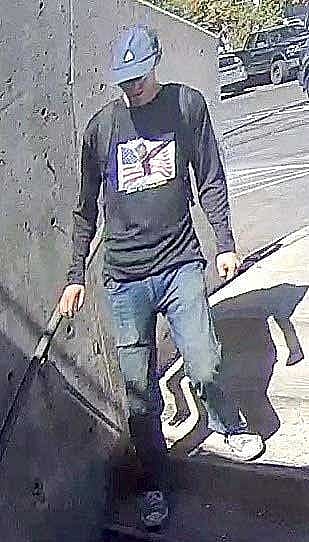 A person of interest in the fatal shooting of US right-wing activist and commentator Charlie Kirk during an event at Utah Valley University, in Orem, Utah, US is shown in security footage released by the Utah Department of Public Safety on Sept 11, 2025. Utah Department of Public Safety/Handout via REUTERS