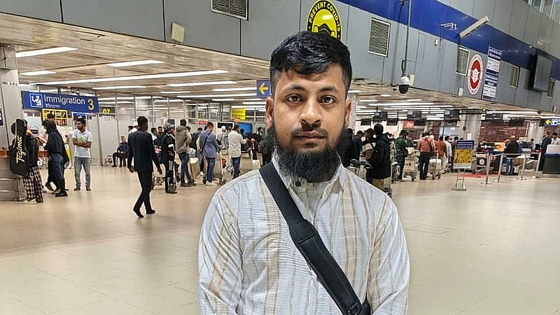 Mannan Chhaiyal from Shariatpur was trafficked to Cambodia on the promise of a job paying Tk 70,000 a month, before being sold to a scam centre.