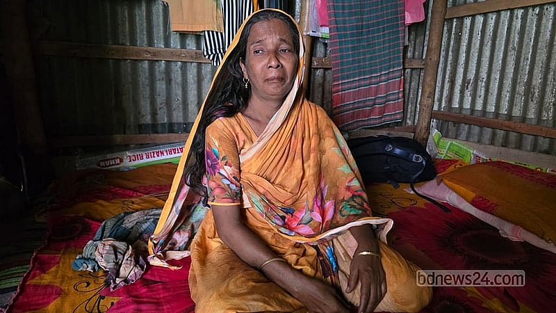 Rashida Begum, elderly mother of missing battery worker Aman Ullah, continues to visit the district commissioner’s office, local lawmaker and police station in search of her son.