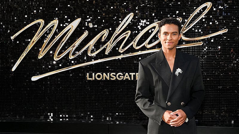 Jaafar Jackson poses on the red carpet at the premiere of Lionsgate’s biopic &amp;quot;Michael&amp;quot; at the Dolby Theatre in Los Angeles, California. Photo: Facebook