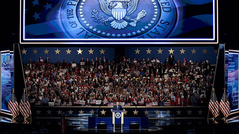 US President Donald Trump gestures after speaking at the Republican National Midterm Convention in Dallas, Texas, US, Sept 9, 2026. REUTERS/Callaghan O'Hare