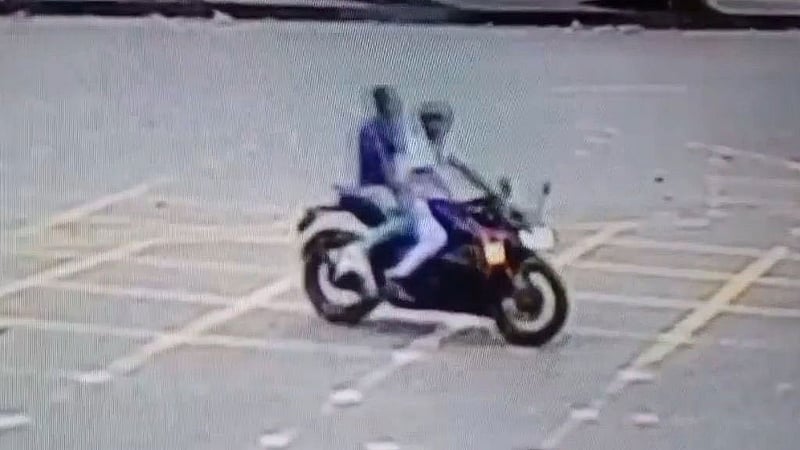 Motorcycles are being used in muggings.