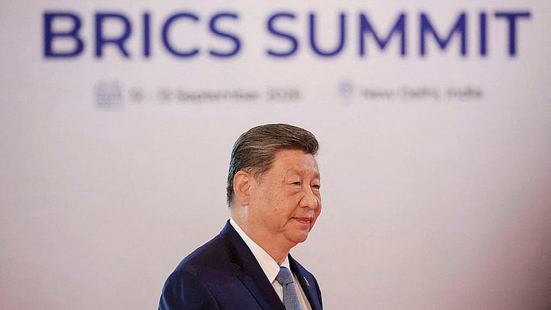 China's President Xi Jinping attends the BRICS summit in New Delhi, India, September 12, 2026. Photo: Reuters