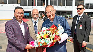 Bhutan PM stops over in Dhaka en route to Germany