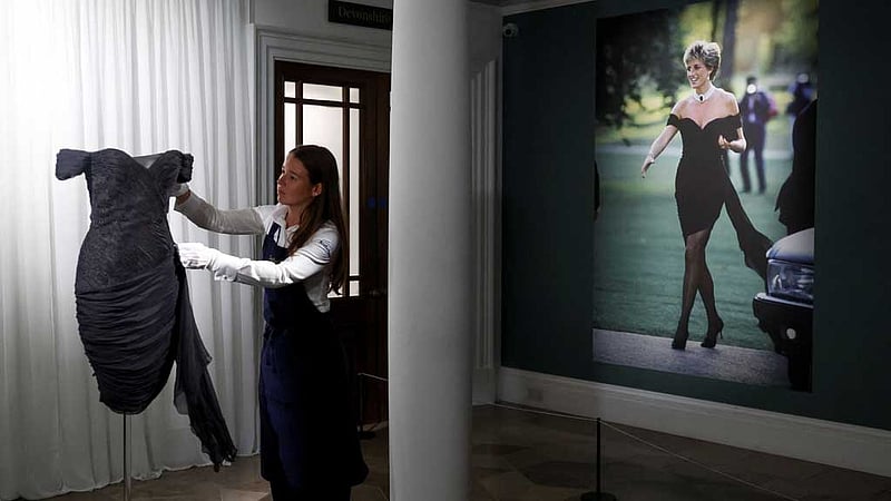 'Revenge dress' shows Princess Diana's lasting appeal amid royal family war of words