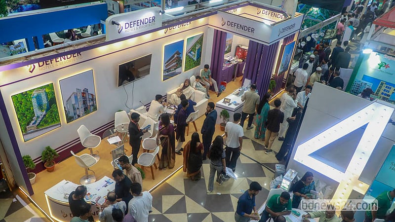 Tourism agencies, tour operators, airlines, hotels, resorts and tourism-related organizations from Bangladesh and other countries are participating in the three-day “13th Asian Tourism Fair” in Dhaka. Photo: Abdullah Al Momin