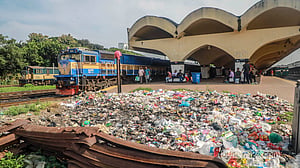 Kamalapur Station struggles with persistent waste