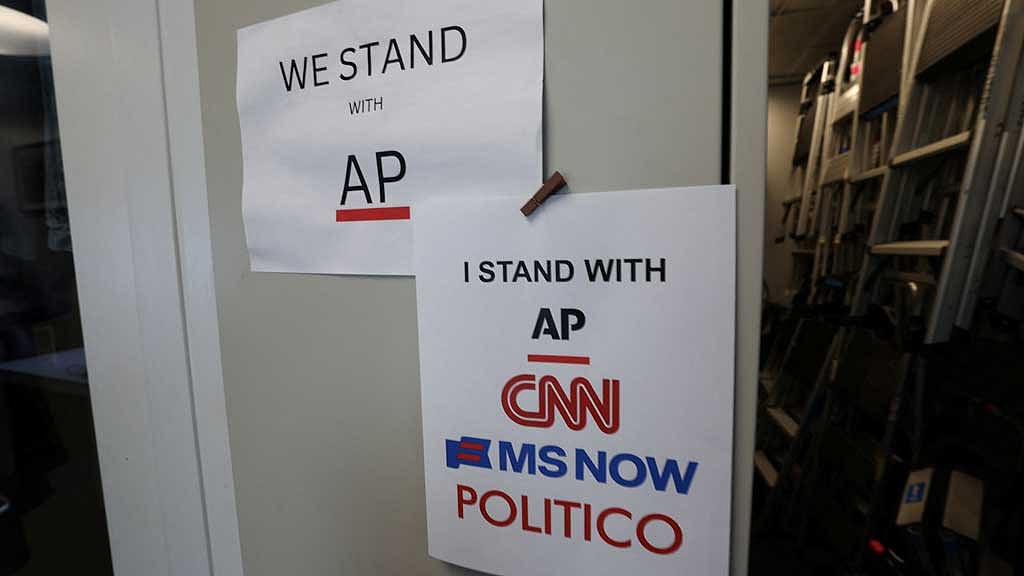 CNN, MS NOW and Politico sue Trump over White House ban