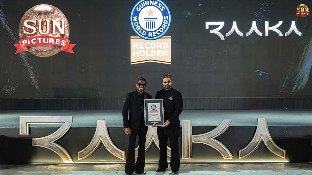 Allu Arjun, Atlee's ‘Raaka’ sets Guinness World Record before release