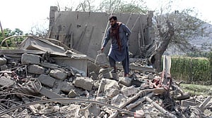 Pakistan says 28 militants killed in Afghan strikes