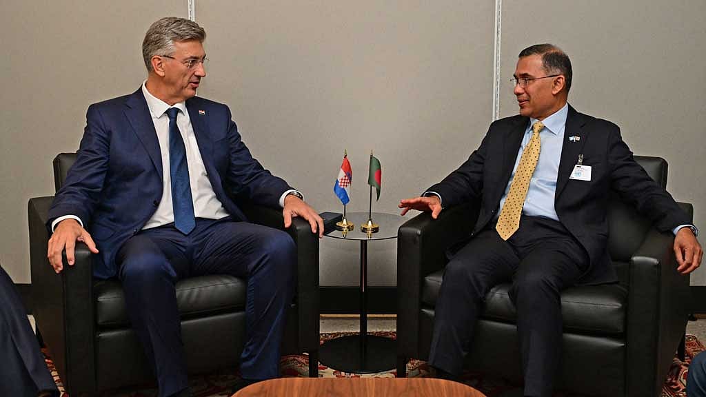 Tarique meets Croatian PM, eyes closer trade and investment ties