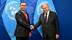 Tarique meets UN chief Guterres