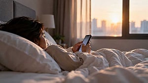 Do you start scrolling as soon as you wake up?