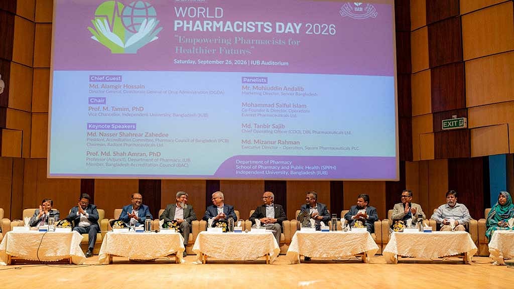 IUB seminar brings academia, pharma industry together to mark World Pharmacists Day