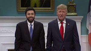 SNL opens new season with Trump-Mamdani parody