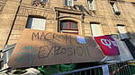 French student protests heap pressure on Macron