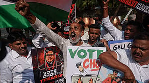 India opposition to protest over voter changes