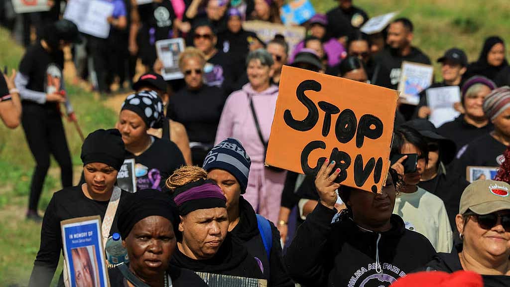 Violence against women in South Africa is national shame, president says