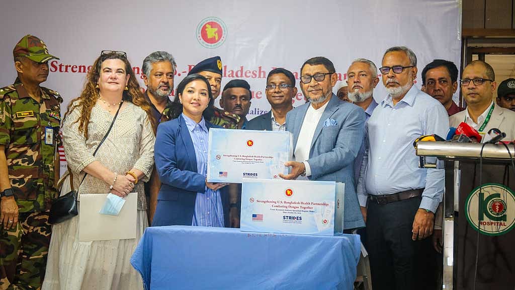 US sends 500,000 dengue test kits amid Bangladesh’s worsening outbreak