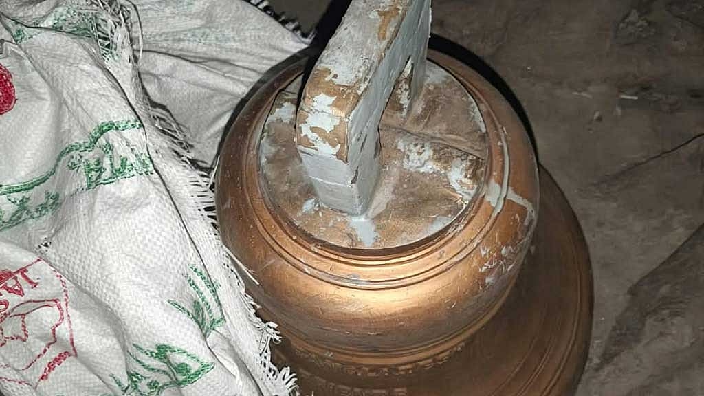Police recover brass bell weighing 70kg stolen from church