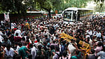 Protests surge over India election chief