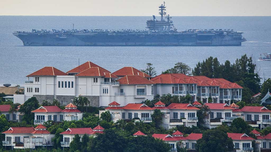 US carrier George HW Bush visits Thailand after West Asia deployment
