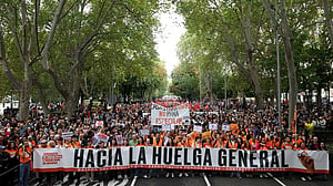 Thousands protest across Spain over housing crisis
