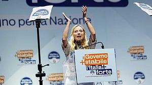 Meloni seeks EU trademark for her voice