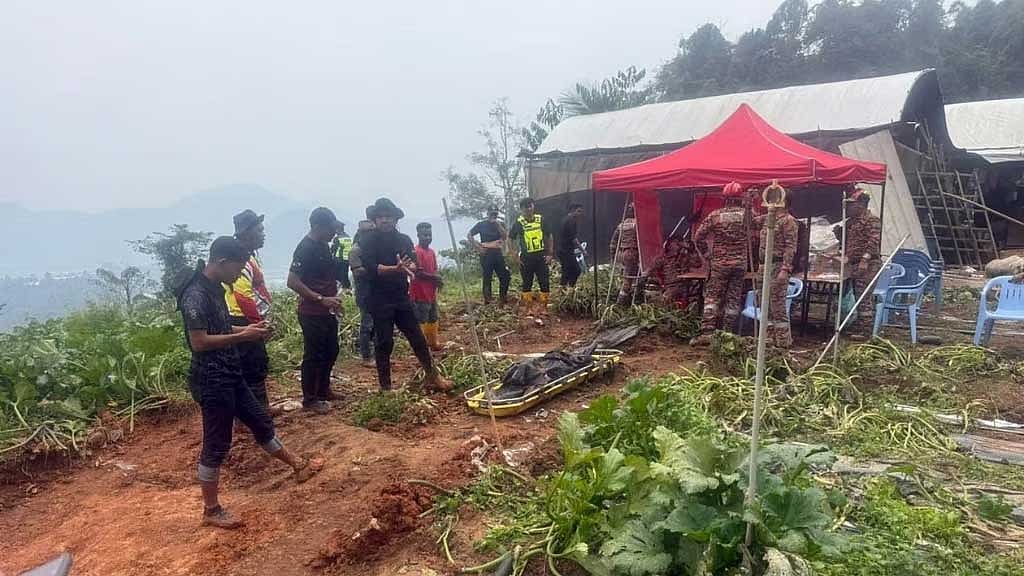 Tracker dog leads rescuers to missing Bangladeshi’s body after Malaysia landslide