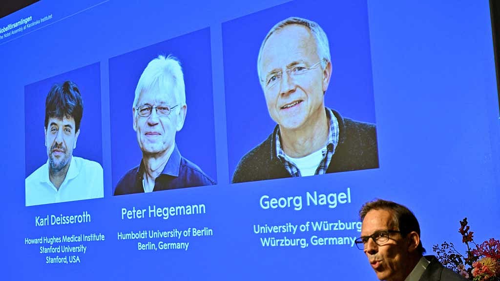 American Deisseroth and Germans Hegemann and Nagel win 2026 Nobel medicine prize