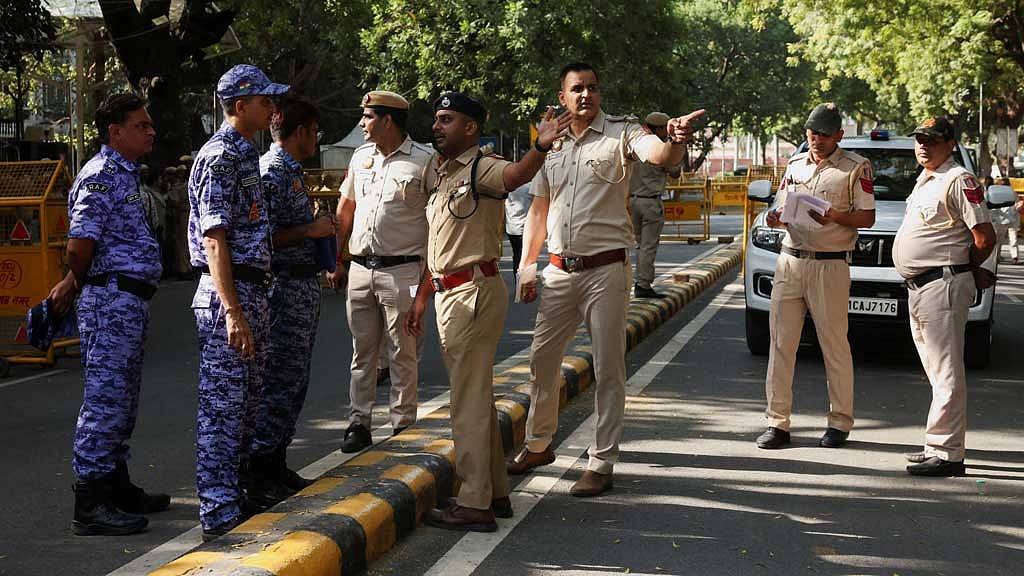 Hundreds of police guard Indian capital ahead of opposition protest