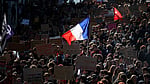 French teens march for decent schools