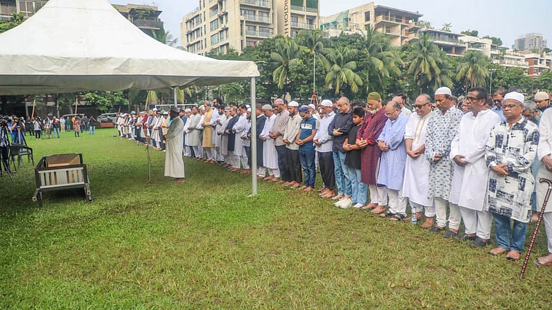 The funeral media into the digital age, is held at Banani’s Old DOHS playground at 3:30pm on Saturday.prayer for Toufique Imrose Khalidi, a pioneer who brought Bangladesh’s news.