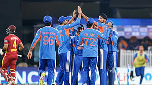 India survive West Indies fightback to go 2-1 up