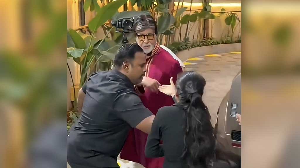 Amitabh Bachchan declines fan's handshake on 84th birthday, sparking debate