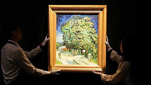 Van Gogh painting unseen for 60 years goes on display