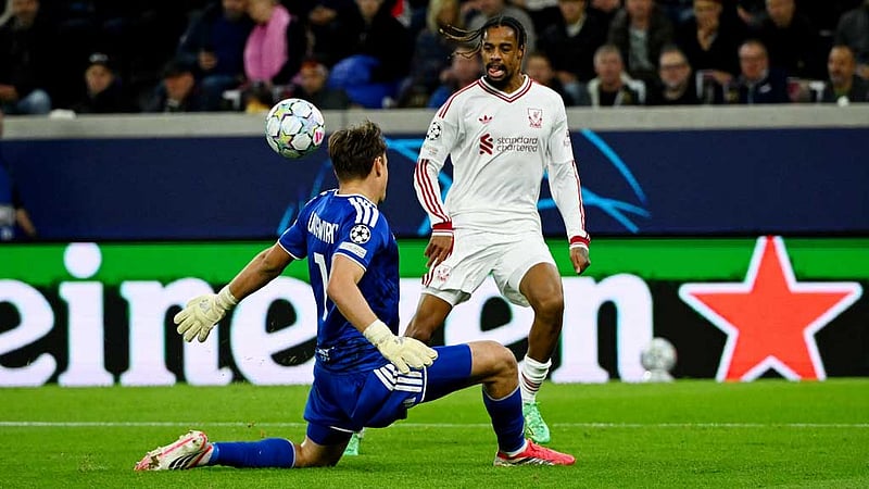 Barcola stars as Liverpool thrash LASK 6-3